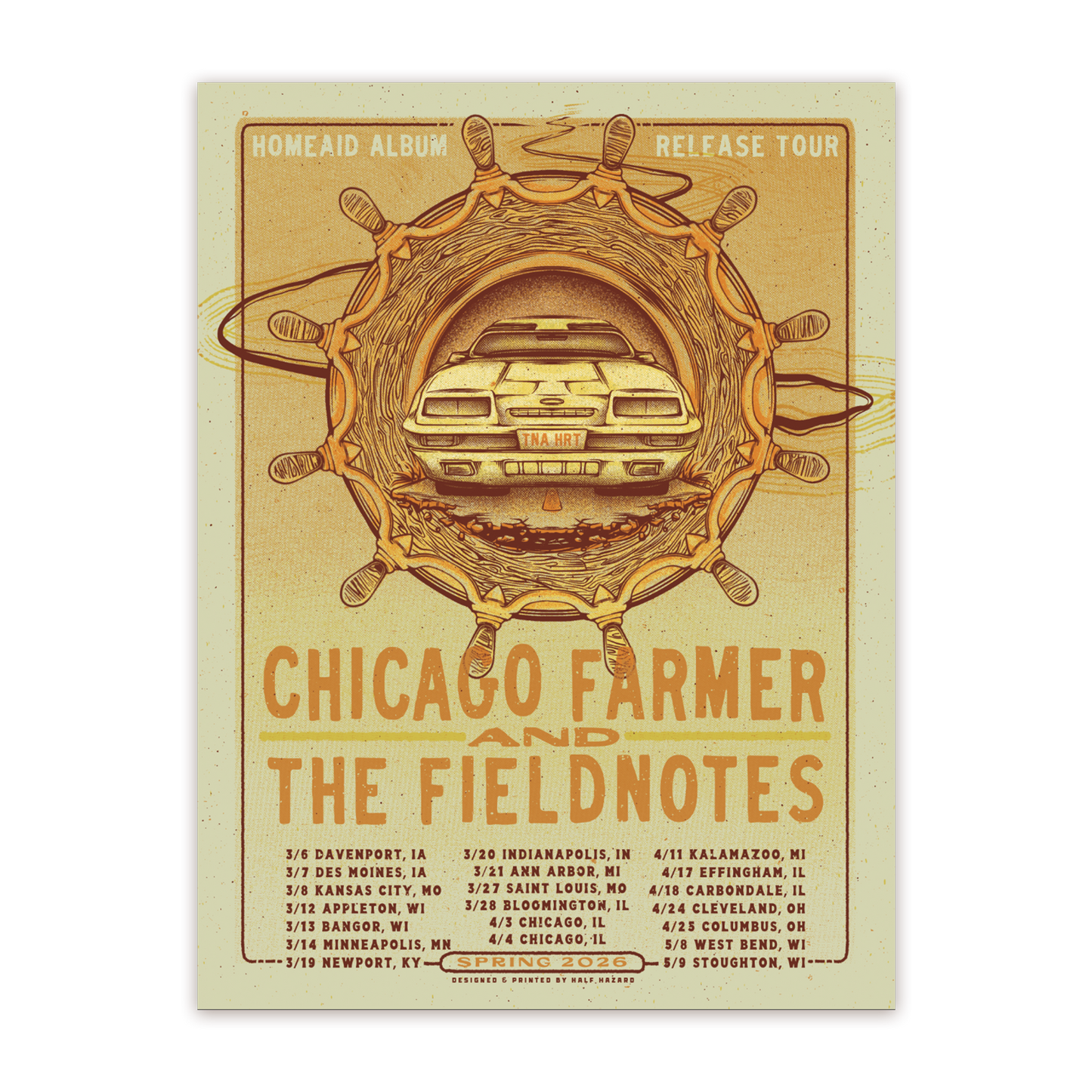 Spring 2026 Tour Poster