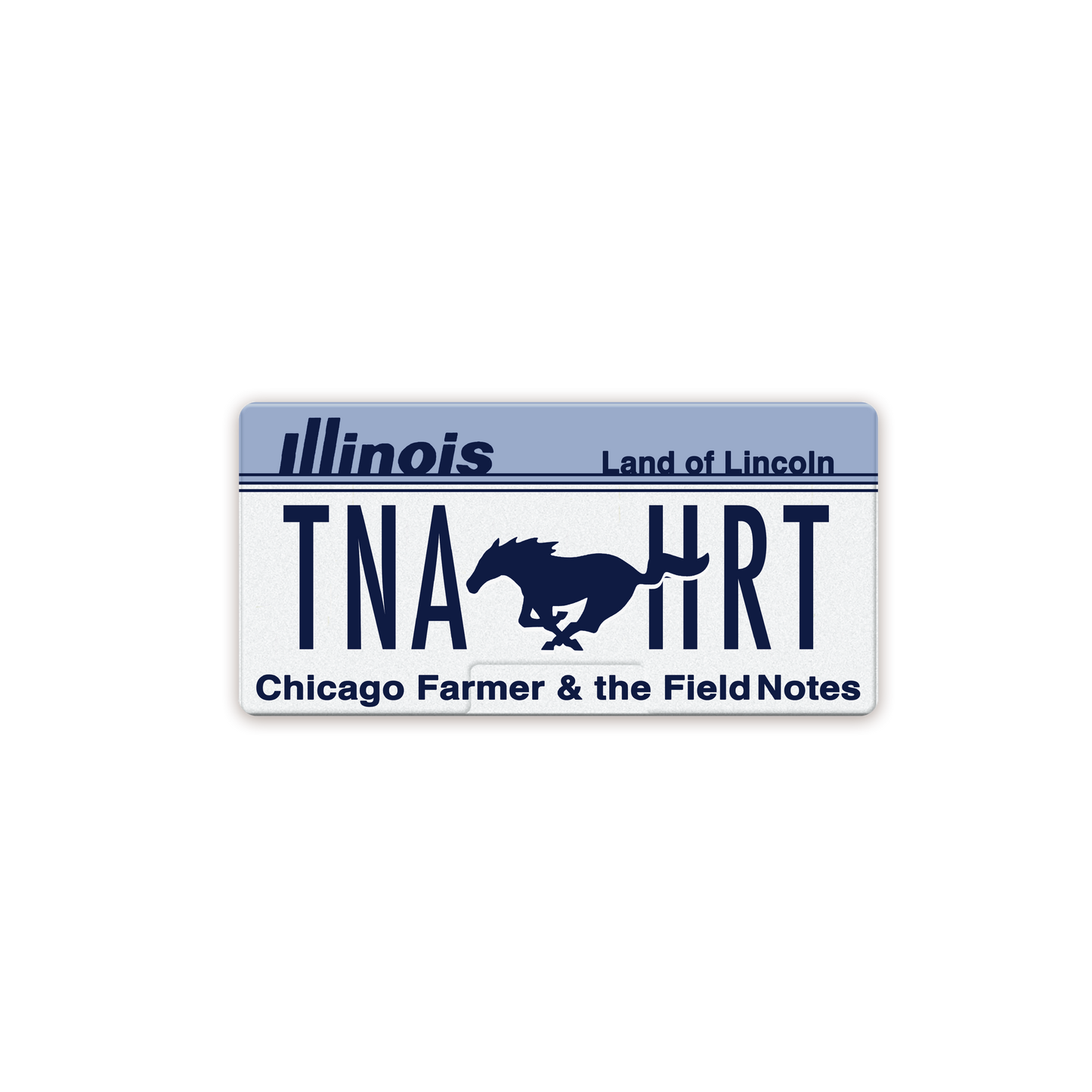License Plate Sticker