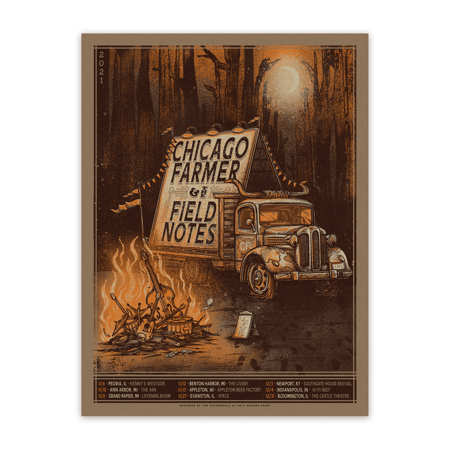 Fall Tour 2021 Poster